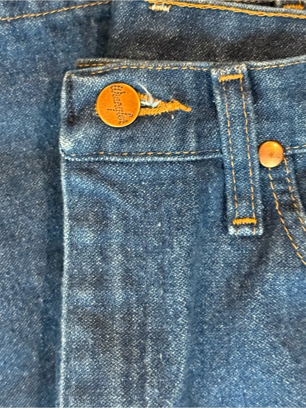 Wrangler Men's Deep Indigo Straight Jeans